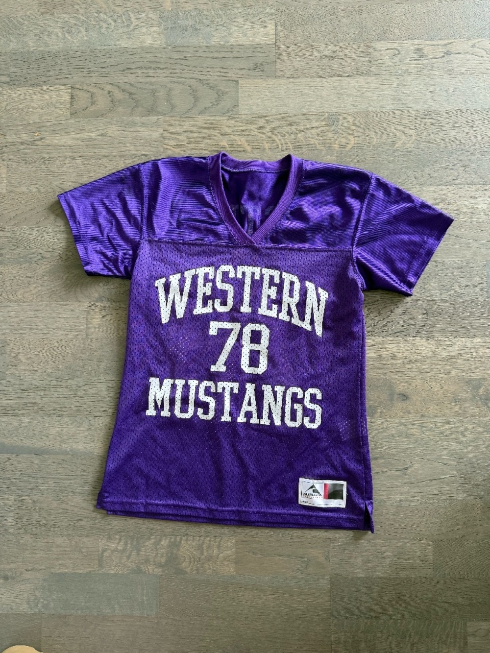 Western Mustangs #78 Purple Football Jersey Western University Jersey HOCO